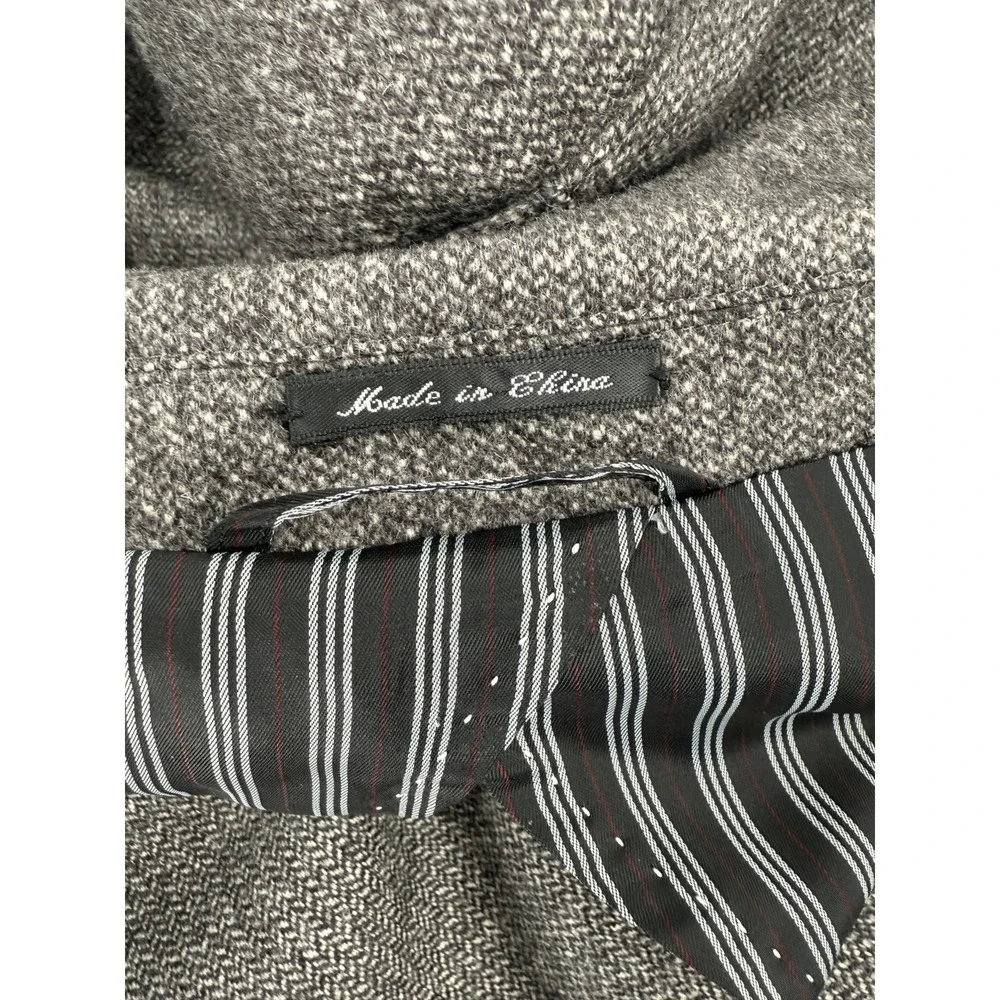 IBIZA Mens 46L Wool Cashmere‎ Blend Blazer Jacket Gray